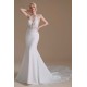 Halter Lace Applique Mermaid Wedding Dress | Ballbella Design