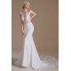 Halter Lace Applique Mermaid Wedding Dress | Ballbella Design
