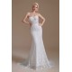 Sweetheart Detachable Bubble Sleeves Lace Mermaid Wedding Dress | Ballbella Design