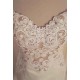Lace Mermaid Tulle Bridal Gowns Open Back Sleeveless Modern Bridal Gowns Online