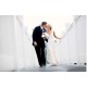 Classic Full Lace Wedding Dress Open Back Sleeveless Summer Bridal Gowns