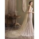 Champange Wedding Veil One-Tier Sequins Stars Tulle Finished Edge Waterfall Bridal Veils