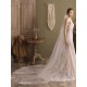 White Waterfall Two-Tier Lace Tulle Wedding Veils