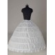 White Taffeta Full Gown Slip Bridal crinoline Wedding Petticoat