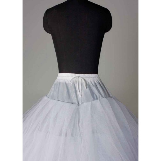 White full gown 4 tier bridal crinoline slip Wedding Petticoat