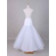 White Tulle A-Line Slip One Size Wedding Petticoat