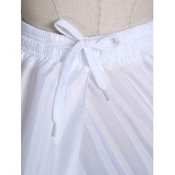 White Ball Gown Slip 1 tier Bridal Hoop Skirt Wedding Petticoat