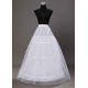Ivory Taffeta A Line 1 Layer 3 Hoop Wedding Petticoats