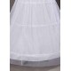 Ivory Taffeta A Line 1 Layer 3 Hoop Wedding Petticoats