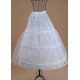 Tulle Ivory A Line Layer 3 Hoop Wedding Petticoat