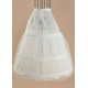 Tulle Ivory A Line Layer 3 Hoop Wedding Petticoat