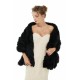 Faux Fur Wrap Black Women Faux Fur Shawl Wedding Wraps