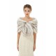 Faux Fur Jacket Women White Wrap Shawl Winter Cover Ups