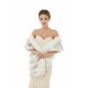 Adia - Winter Faux Fur Wedding Wrap