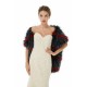 Alexandra- Winter Faux Fur Wedding Wrap