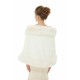 Alis- Winter Faux Fur Wedding Wrap