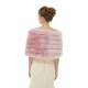 Alyssa- Winter Faux Fur Wedding Wrap