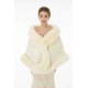 Amber - Winter Faux Fur Wedding Wrap