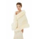 Amber - Winter Faux Fur Wedding Wrap