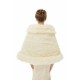 Amber - Winter Faux Fur Wedding Wrap