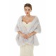 Amelia - Winter Faux Fur Wedding Wrap