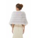 Amelia - Winter Faux Fur Wedding Wrap