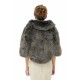 Amey - Winter Faux Fur Wedding Wrap