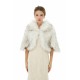 Anastasia - Winter Faux Fur Wedding Wrap