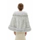 Angelina - Winter Faux Fur Wedding Wrap