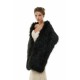 Badra - Winter Faux Fur Wedding Wrap