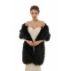Badra - Winter Faux Fur Wedding Wrap