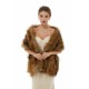 Beatrice - Winter Faux Fur Wedding Wrap
