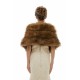 Beatrice - Winter Faux Fur Wedding Wrap