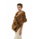 Beatrice - Winter Faux Fur Wedding Wrap