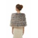 Belinda - Winter Faux Fur Wedding Wrap