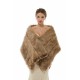 Bency - Winter Faux Fur Wedding Wrap