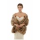 Bency - Winter Faux Fur Wedding Wrap