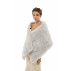 Berey - Winter Faux Fur Wedding Wrap