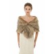 Brooke - Winter Faux Fur Wedding Wrap