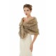 Brooke - Winter Faux Fur Wedding Wrap