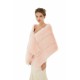 Christina - Winter Faux Fur Wedding Wrap