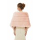 Christina - Winter Faux Fur Wedding Wrap