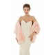Christina - Winter Faux Fur Wedding Wrap