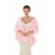Daisy - Winter Faux Fur Wedding Wrap