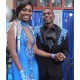Satin Halter V-Neck Mermaid Evening Gowns Sleeveless Crystals Prom Dress Sweep Train