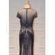 Luxurious Mermaid Halter Rhinestones Prom Party Gowns with Tassel Sparkle Formal Evening Dresses