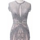 Luxurious Mermaid Halter Rhinestones Prom Party Gowns with Tassel Sparkle Formal Evening Dresses