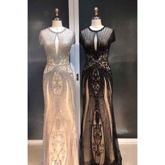 Luxurious Mermaid Halter Rhinestones Prom Party Gowns with Tassel Sparkle Formal Evening Dresses