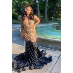 Chic Beading Mermaid Evening Gowns