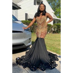 Chic Beading Mermaid Evening Gowns